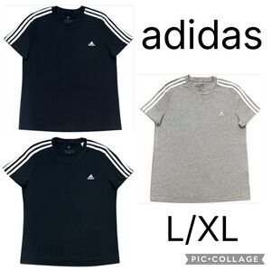 (3) Adidas Womens Essentials 3-Stripes T-Shirts